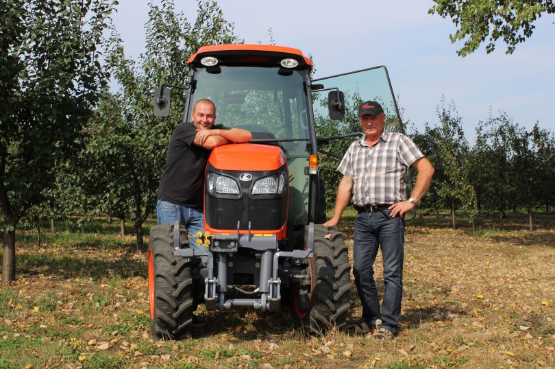 Ciągniki sadownicze Kubota