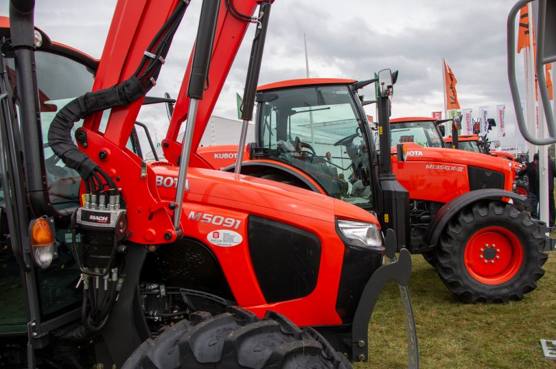 Ciągniki Kubota na Agro Show