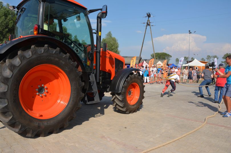 Kubota podczas Pomarańczowego Festiwalu Brokułowego