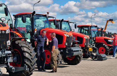 Pokazy ciągników Kubota na dniach otwartych Techmleku