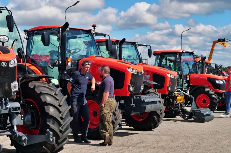 Pokazy ciągników Kubota na dniach otwartych Techmleku