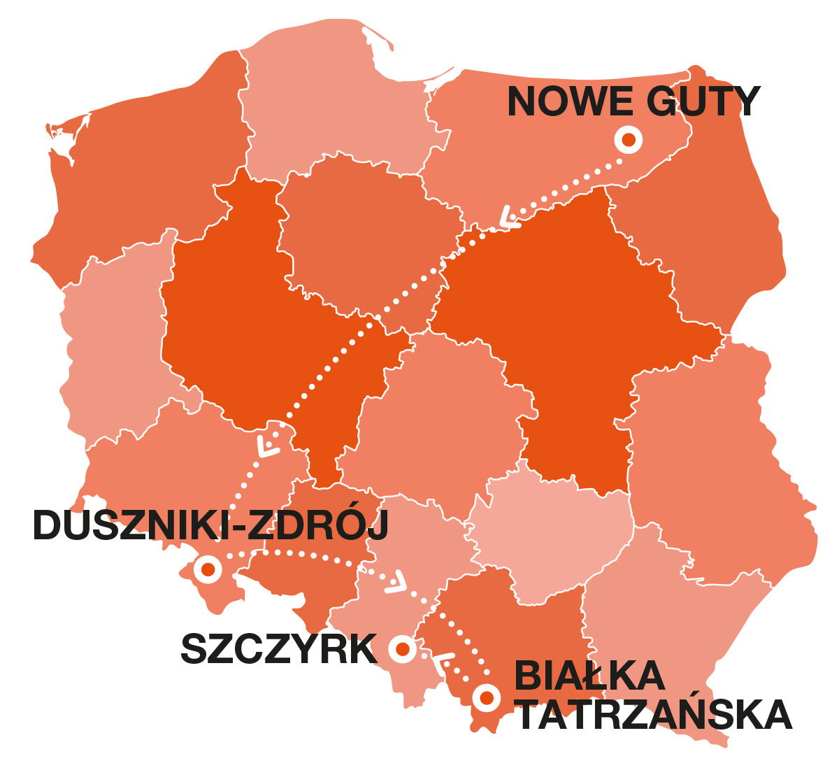 Kubota Demo Tour 2024 Mapa